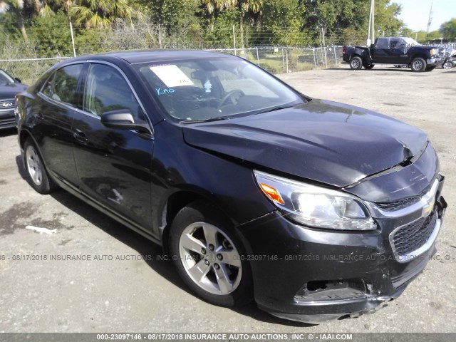 1G11B5SL7EF161039 - 2014 CHEVROLET MALIBU LS BLACK photo 1