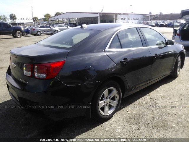 1G11B5SL7EF161039 - 2014 CHEVROLET MALIBU LS BLACK photo 4