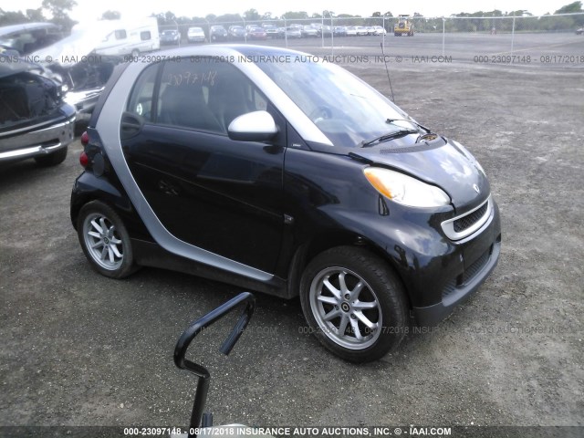 WMEEJ31X09K230303 - 2009 SMART FORTWO PURE/PASSION BLACK photo 1