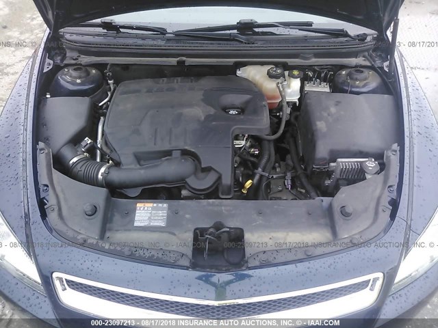 1G1ZC5E06CF244685 - 2012 CHEVROLET MALIBU 1LT 深蓝色 照片 10