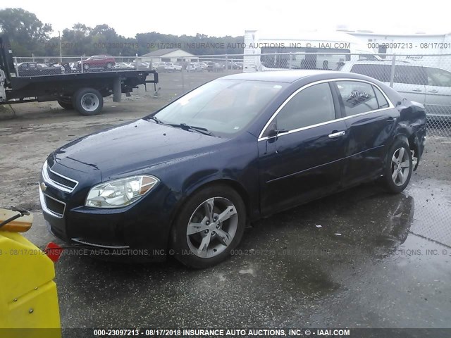 1G1ZC5E06CF244685 - 2012 CHEVROLET MALIBU 1LT 深蓝色 照片 2