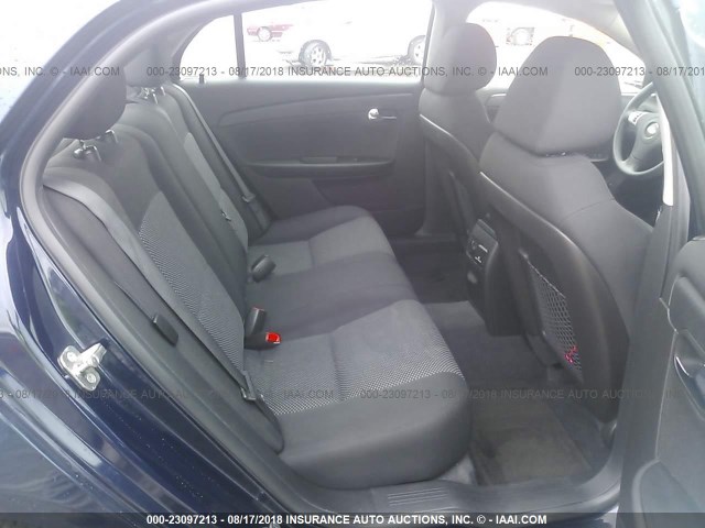 1G1ZC5E06CF244685 - 2012 CHEVROLET MALIBU 1LT 深蓝色 照片 8