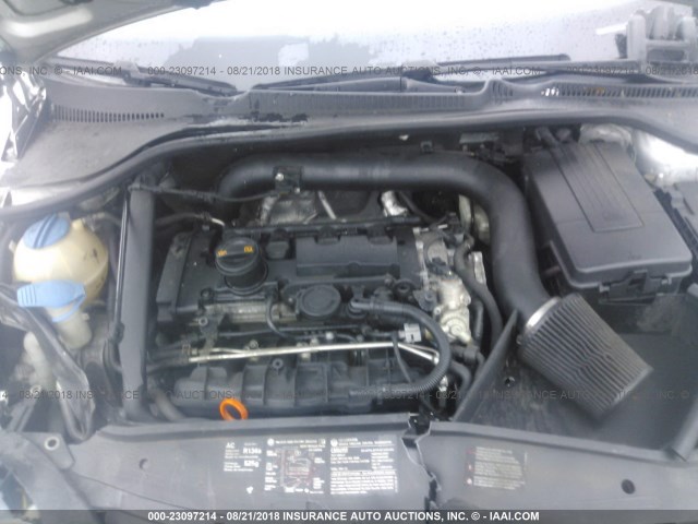 WVWHV71K07W063460 - 2007 VOLKSWAGEN NEW GTI SILVER photo 10