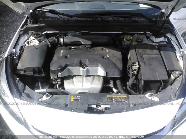 1G11C5SL3EF116788 - 2014 CHEVROLET MALIBU 1LT თეთრი ფოტო 10