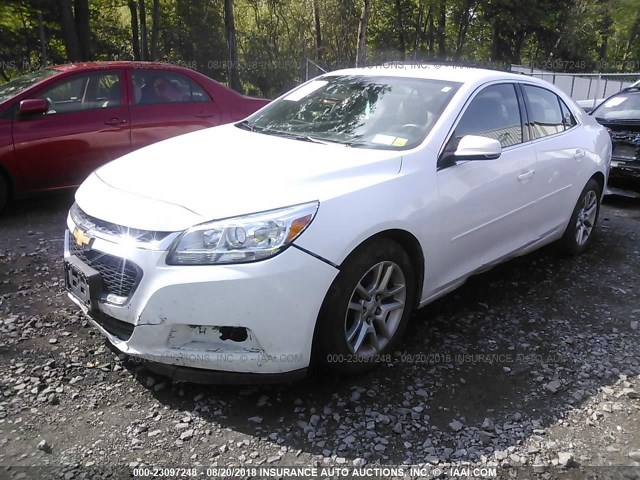 1G11C5SL3EF116788 - 2014 CHEVROLET MALIBU 1LT თეთრი ფოტო 2