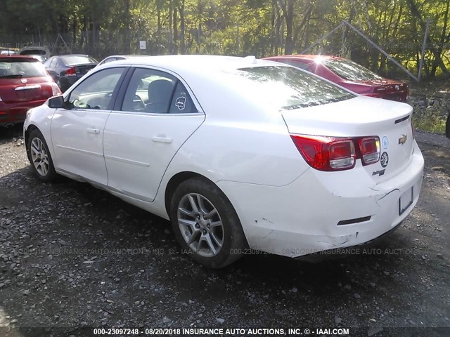 1G11C5SL3EF116788 - 2014 CHEVROLET MALIBU 1LT თეთრი ფოტო 3