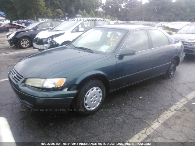 4T1BG22K6VU051495 - 1997 TOYOTA CAMRY CE/LE/XLE 绿色 照片 2