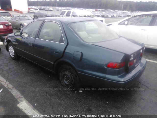 4T1BG22K6VU051495 - 1997 TOYOTA CAMRY CE/LE/XLE 绿色 照片 3