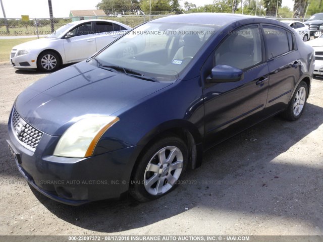 3N1AB61E17L652380 - 2007 NISSAN SENTRA 2.0/2.0S/2.0SL BLUE photo 2