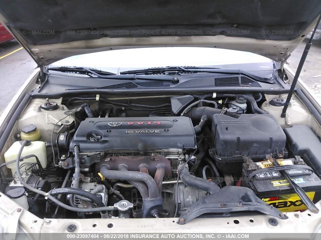 4T1BE32K62U104168 - 2002 TOYOTA CAMRY LE/XLE/SE Қоңыр фото 10