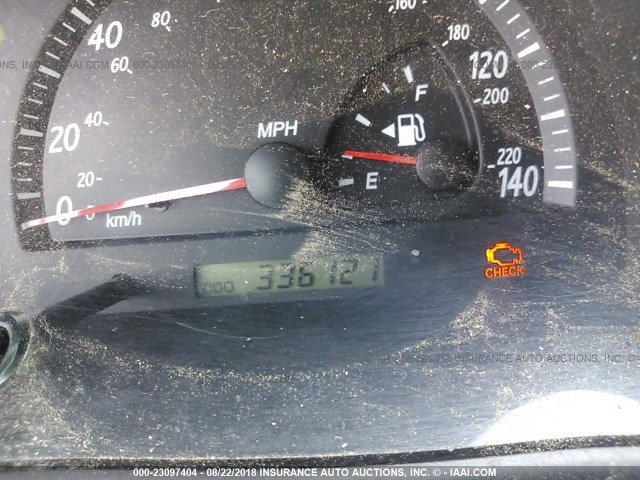 4T1BE32K62U104168 - 2002 TOYOTA CAMRY LE/XLE/SE Қоңыр фото 7