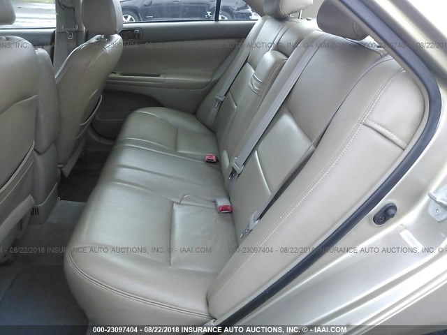 4T1BE32K62U104168 - 2002 TOYOTA CAMRY LE/XLE/SE Қоңыр фото 8