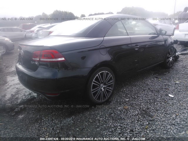 WVWBW8AH2DV001508 - 2013 VOLKSWAGEN EOS KOMFORT/SPORT 黑色 照片 4
