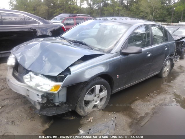 1G8AK58F16Z113720 - 2006 SATURN ION LEVEL 3 GRAY photo 2