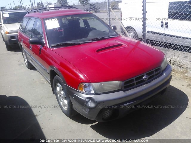 4S3BG6851X7621997 - 1999 SUBARU LEGACY OUTBACK/SSV/LIMITED/30TH RED photo 1