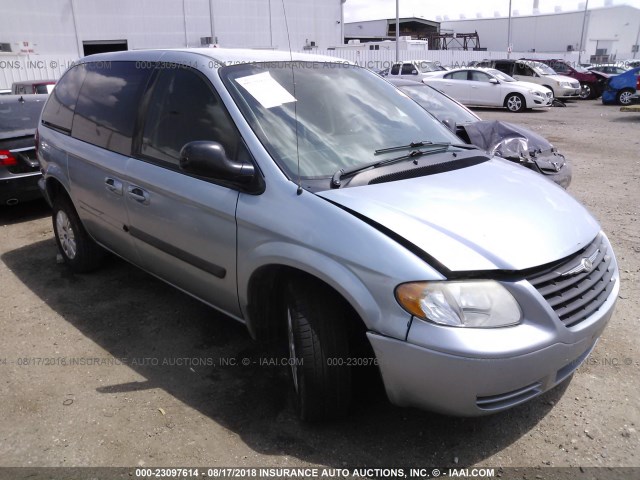 1C4GP45R85B317206 - 2005 CHRYSLER TOWN & COUNTRY  BLUE photo 1