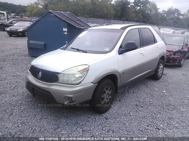3G5DA03E94S526767 - 2004 BUICK RENDEZVOUS CX/CXL WHITE photo 2