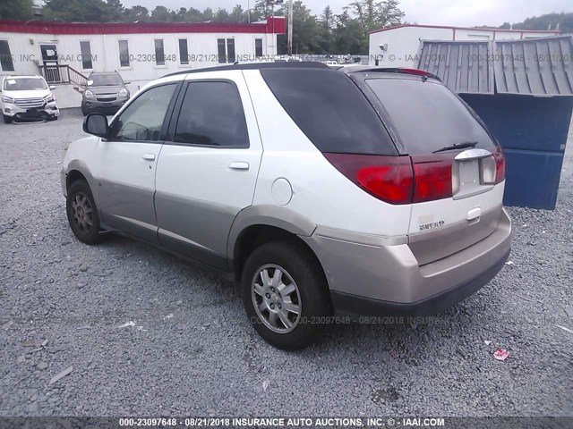 3G5DA03E94S526767 - 2004 BUICK RENDEZVOUS CX/CXL WHITE photo 3