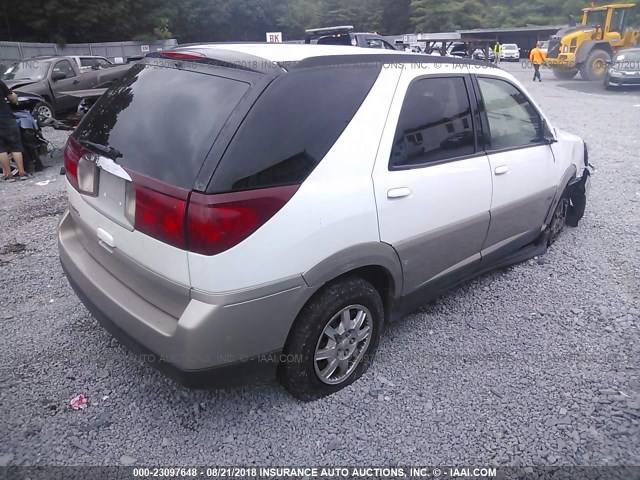 3G5DA03E94S526767 - 2004 BUICK RENDEZVOUS CX/CXL WHITE photo 4
