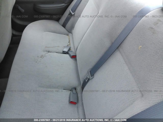 1Y1SK5281XZ405580 - 1999 CHEVROLET GEO PRIZM LSI RED photo 8