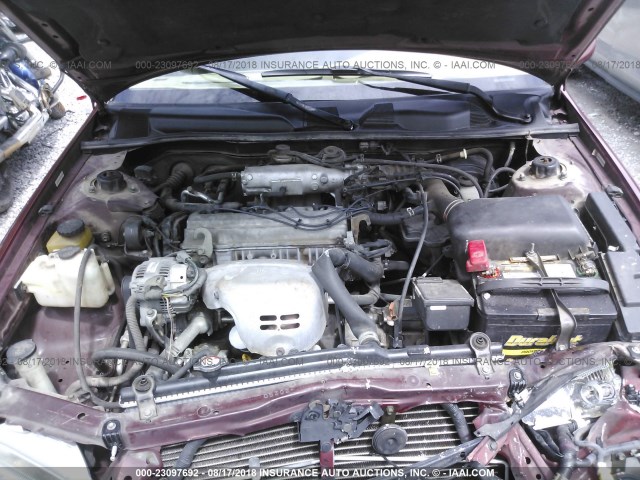 4T1BG22K1XU499355 - 1999 TOYOTA CAMRY CE/LE/XLE 红色 照片 10