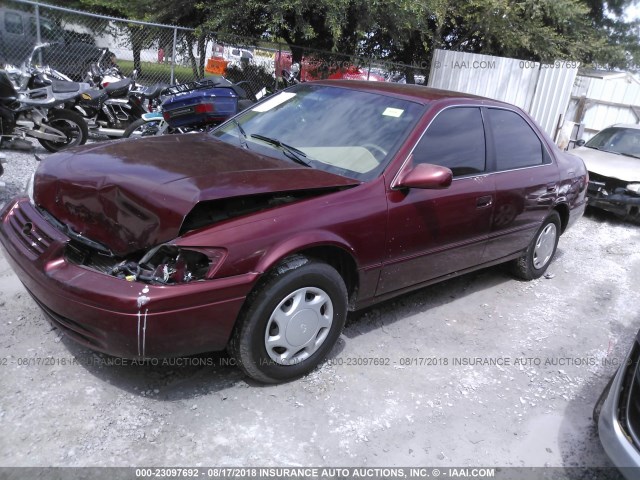 4T1BG22K1XU499355 - 1999 TOYOTA CAMRY CE/LE/XLE 红色 照片 2