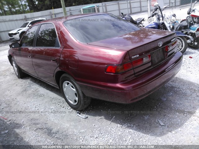 4T1BG22K1XU499355 - 1999 TOYOTA CAMRY CE/LE/XLE 红色 照片 3