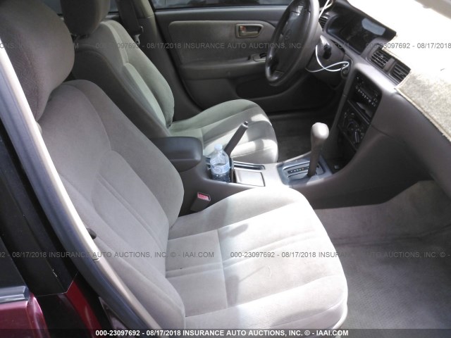 4T1BG22K1XU499355 - 1999 TOYOTA CAMRY CE/LE/XLE 红色 照片 5