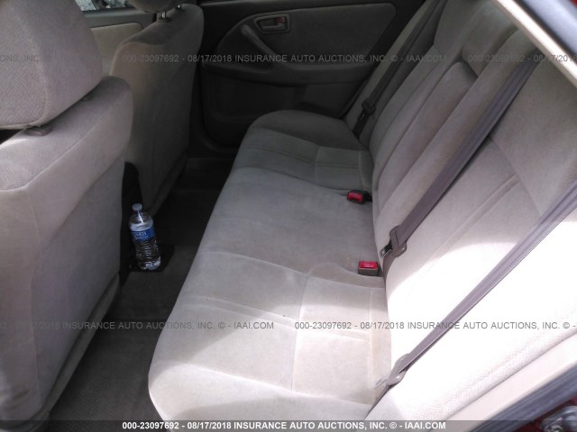 4T1BG22K1XU499355 - 1999 TOYOTA CAMRY CE/LE/XLE 红色 照片 8