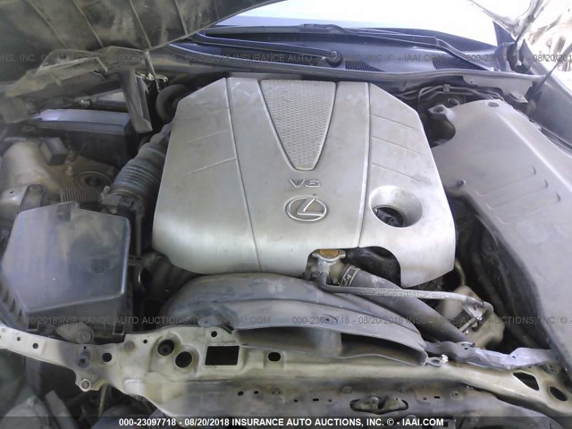 JTHBE1KS8A0047274 - 2010 LEXUS GS 350 Սպիտակ լուսանկար 10