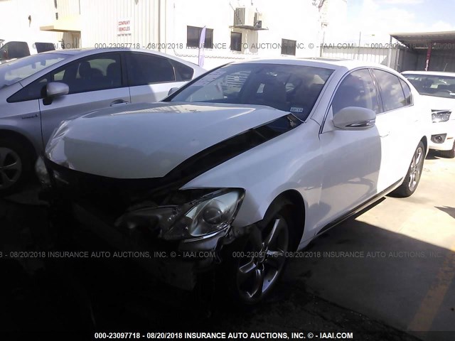 JTHBE1KS8A0047274 - 2010 LEXUS GS 350 Սպիտակ լուսանկար 2