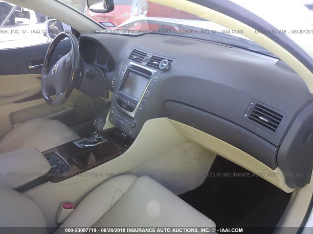 JTHBE1KS8A0047274 - 2010 LEXUS GS 350 Սպիտակ լուսանկար 5
