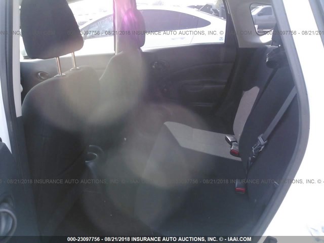 3N1CE2CP9FL367268 - 2015 NISSAN VERSA NOTE S/S PLUS/SV/SL/SR WHITE photo 8