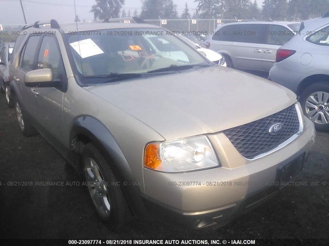 1FMDK02137GA36358 - 2007 FORD FREESTYLE SEL TAN photo 1