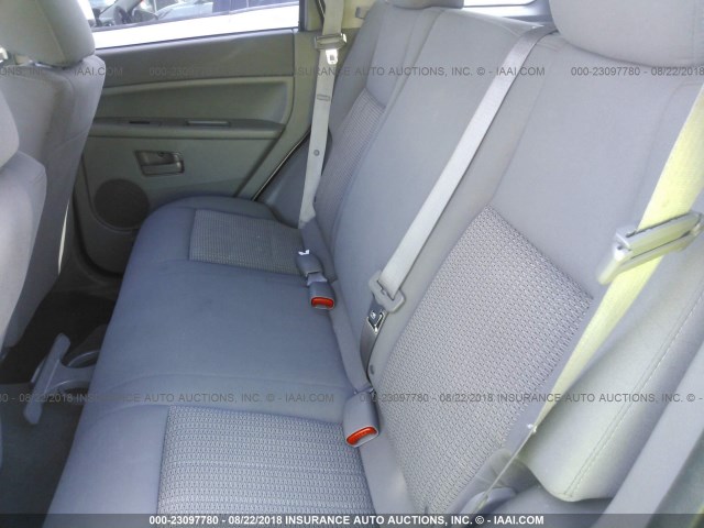 1J8HR48PX7C649078 - 2007 JEEP GRAND CHEROKEE LAREDO/COLUMBIA/FREEDOM ვერცხლისფერი ფოტო 8