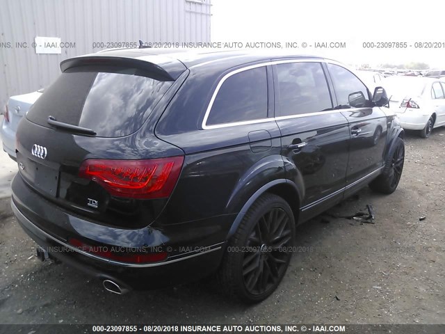 WA1LMAFE8FD027517 - 2015 AUDI Q7 TDI/PREMIUM PLUS BLACK photo 4