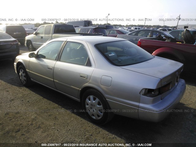 4T1BG22K11U799372 - 2001 TOYOTA CAMRY CE/LE/XLE 金色 照片 3