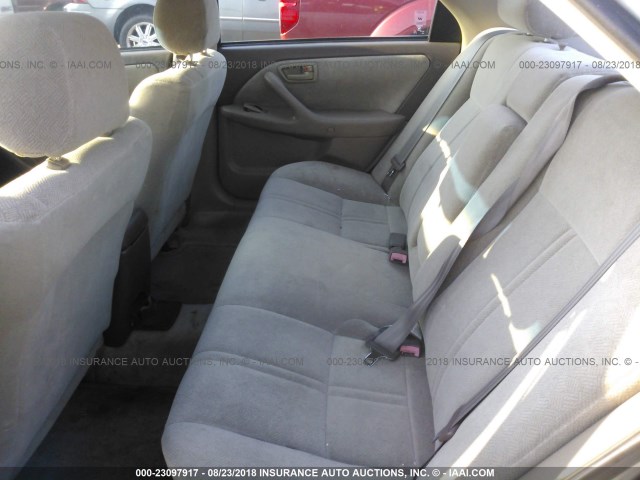 4T1BG22K11U799372 - 2001 TOYOTA CAMRY CE/LE/XLE 金色 照片 8