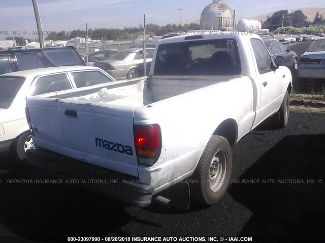 4F4YR12C8YTM21567 - 2000 MAZDA B2500 WHITE photo 4