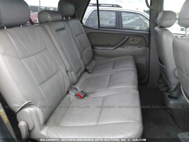 5TDBT44A93S200791 - 2003 TOYOTA SEQUOIA SILVER photo 8