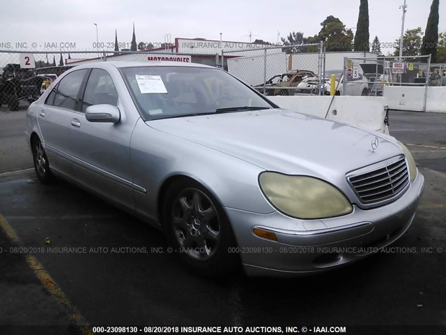 WDBNG70J52A288886 - 2002 MERCEDES-BENZ S 430 SILVER photo 1