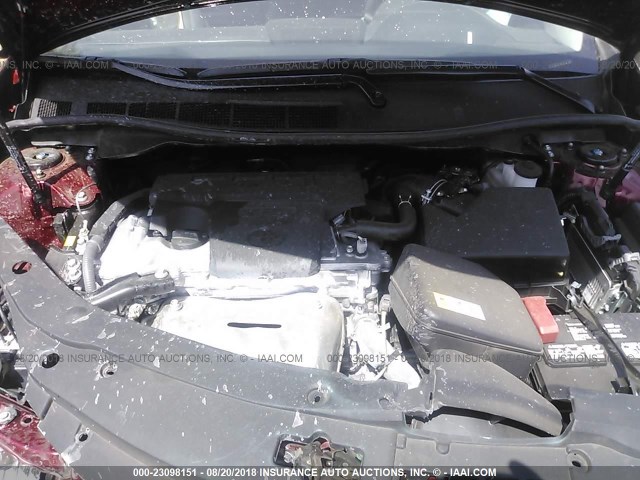 4T1BF1FKXHU814064 - 2017 TOYOTA CAMRY LE/XLE/SE/XSE 红色 照片 10