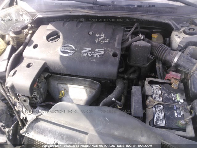 1N4AL11D73C213071 - 2003 NISSAN ALTIMA S/SL WHITE photo 10