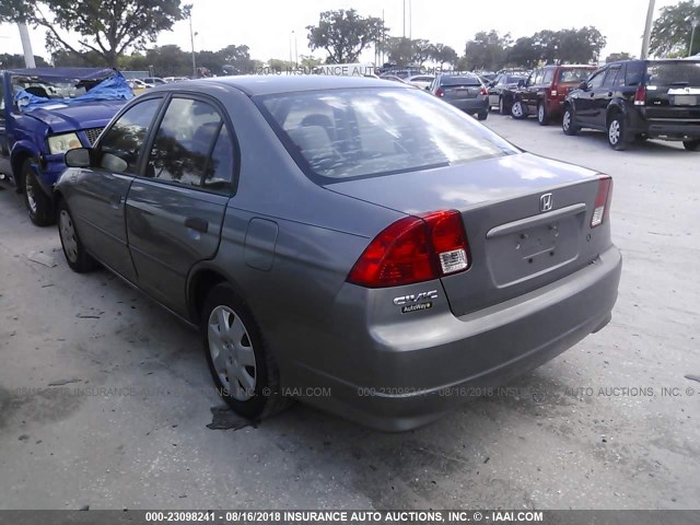 1HGES16375L015500 - 2005 HONDA CIVIC DX VP Boz foto 3