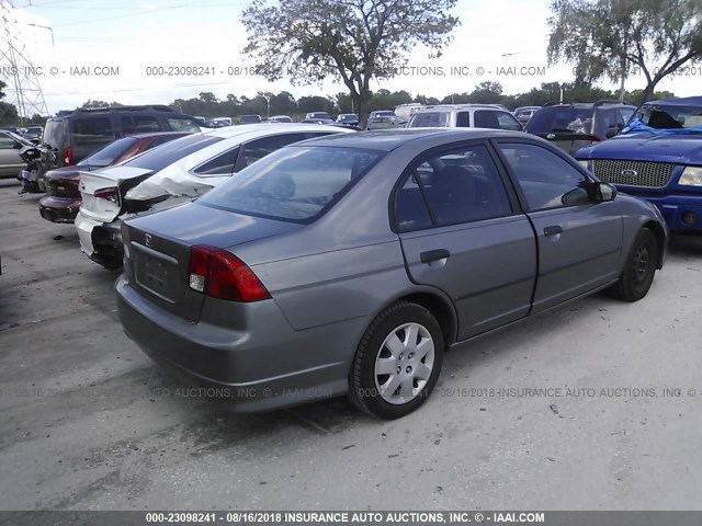 1HGES16375L015500 - 2005 HONDA CIVIC DX VP Boz foto 4