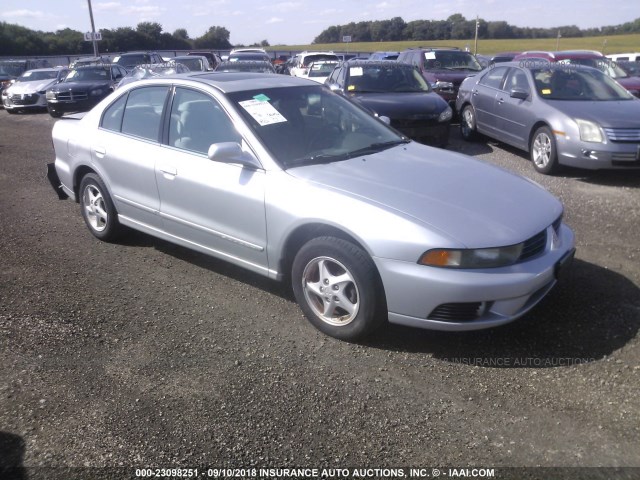 4A3AA46G02E091576 - 2002 MITSUBISHI GALANT ES/LS SILVER photo 1