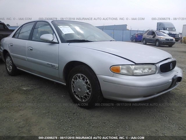 2G4WS52J211179151 - 2001 BUICK CENTURY CUSTOM SILVER photo 1