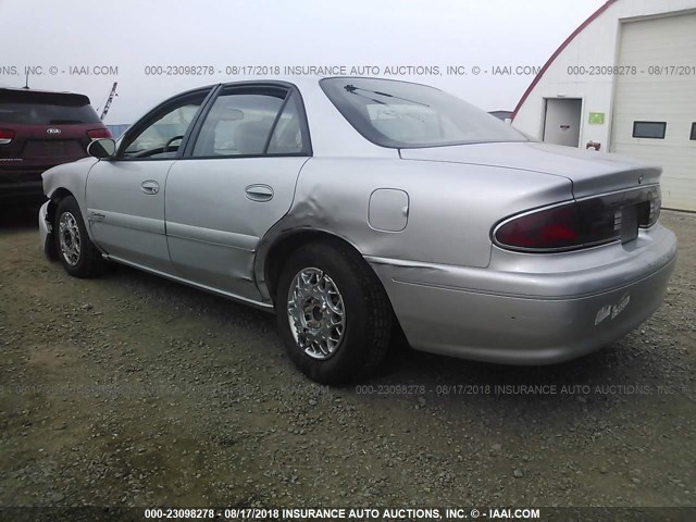 2G4WS52J211179151 - 2001 BUICK CENTURY CUSTOM SILVER photo 3