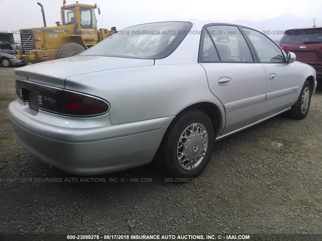 2G4WS52J211179151 - 2001 BUICK CENTURY CUSTOM SILVER photo 4