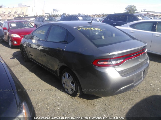 1C3CDFAA6DD266931 - 2013 DODGE DART SE/AERO GRAY photo 3